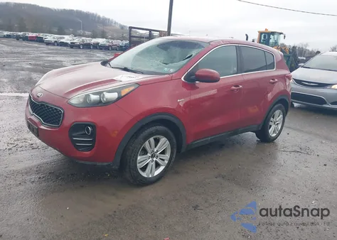 2018 Kia Sportage Lx z USA, uszkodzony, nr VIN KNDPMCAC2J7382134